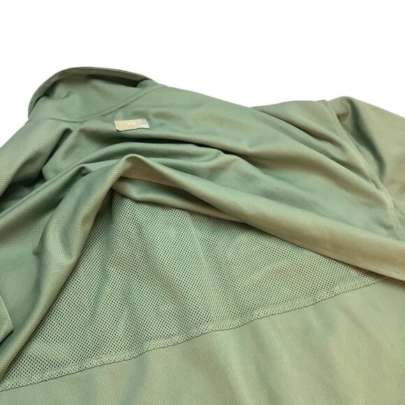 Gander Mountain Olive Green Vented Fishing Short Sleeve Shirt Mens XL - Picture 3 of 10